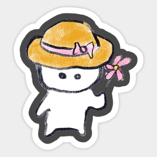 YOU WANT A LITTLE FLOWER? Sticker